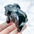 2.5 Inch Obsidian Elephant Carving E38