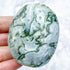 2.25 Inch Moss Agate Palmstone L22