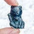 1 Inch Black Obsidian Lucky Cat T12