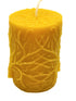 Deer Beeswax Candle