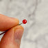 4mm Swarovski Light Siam Red Faceted Bead Pack (12 Beads)