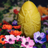 Large Bee Egg Beeswax Candle