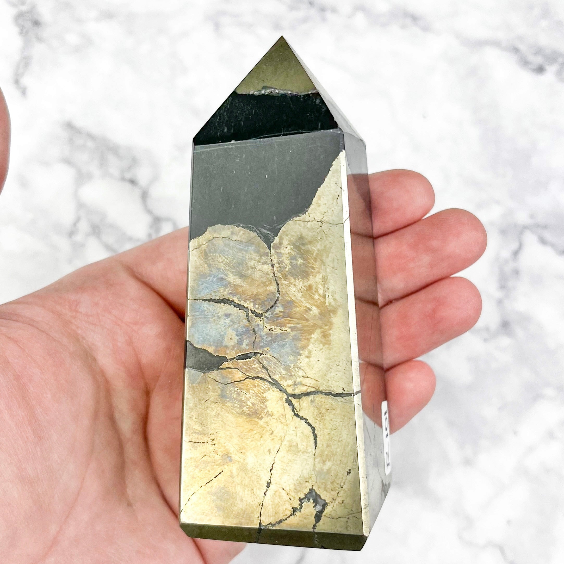 4 Inch Pyrite Tower R101