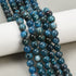 8mm Blue Apatite Bead Half Strand B14