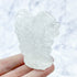 2 Inch Clear Quartz Sitting Angel Carving N42