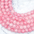 8mm Bubblegum Crackle Glass Bead Strand E6