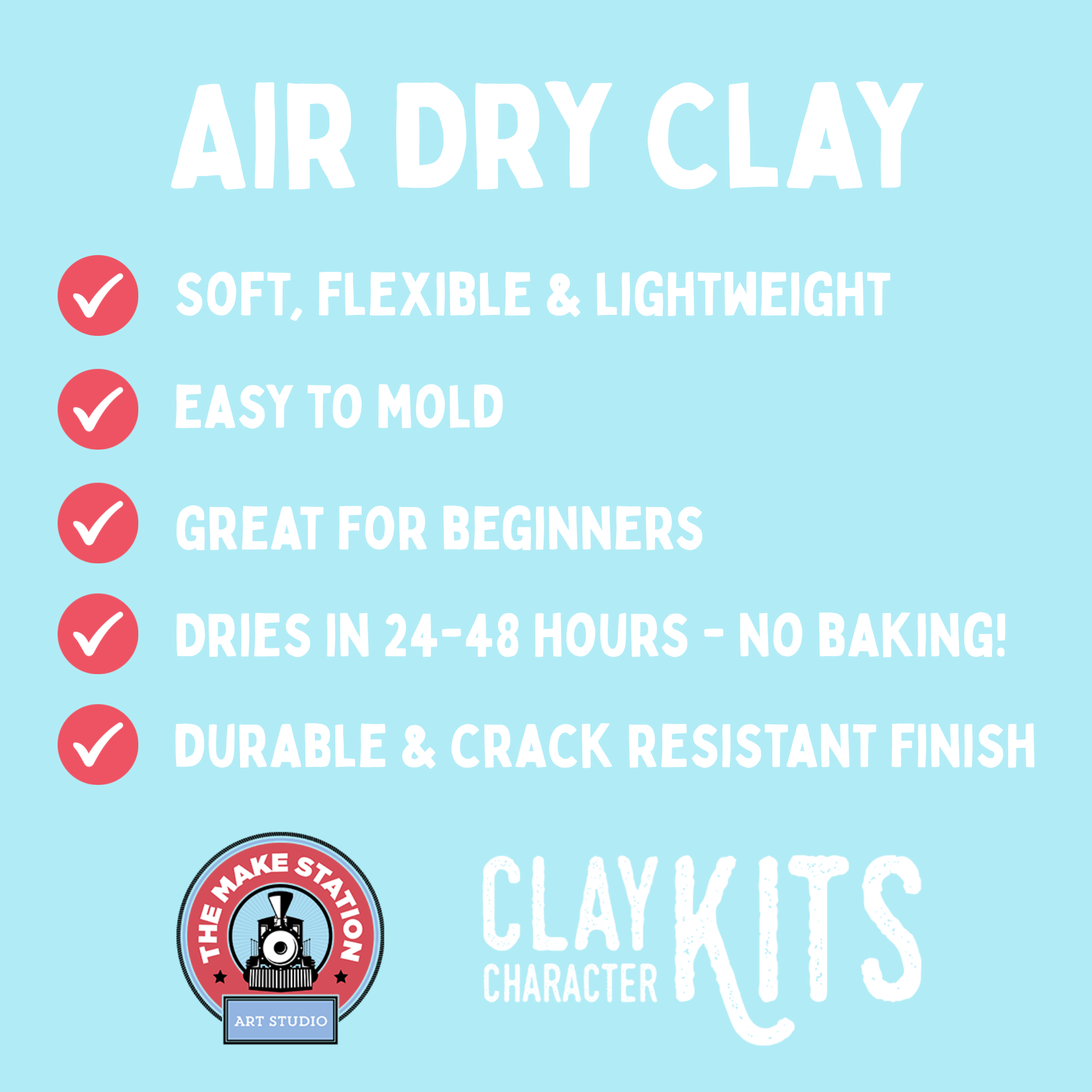 Tilly the Turtle Air Dry Clay Kit