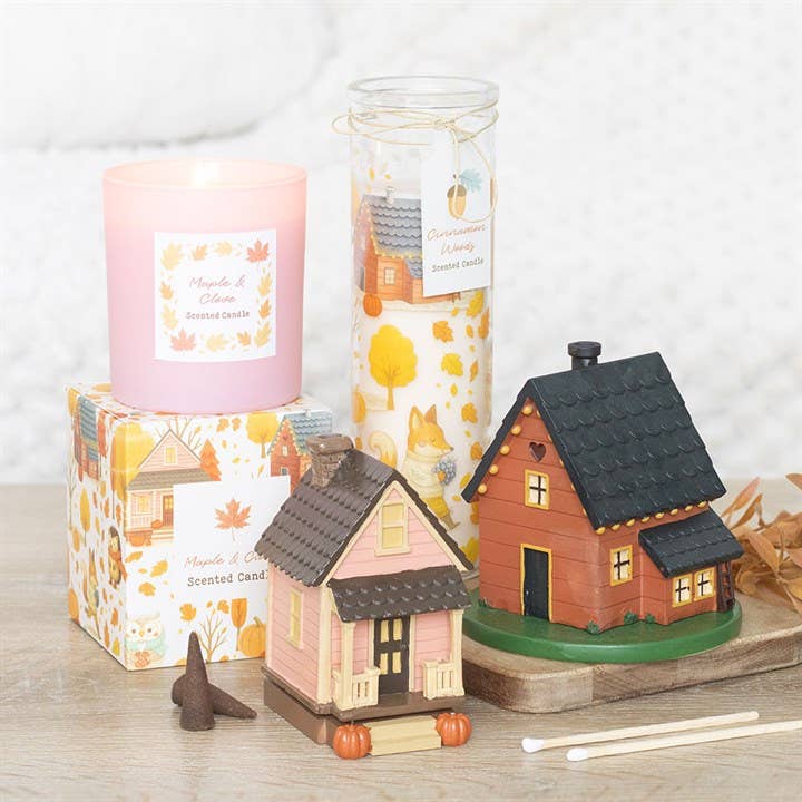 Cinnamon Woods Scented Autumn Tube Candle