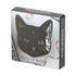 Black Cat Face Trinket Dish