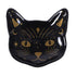 Black Cat Face Trinket Dish