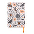 Frightful Folk Print Halloween Notebook