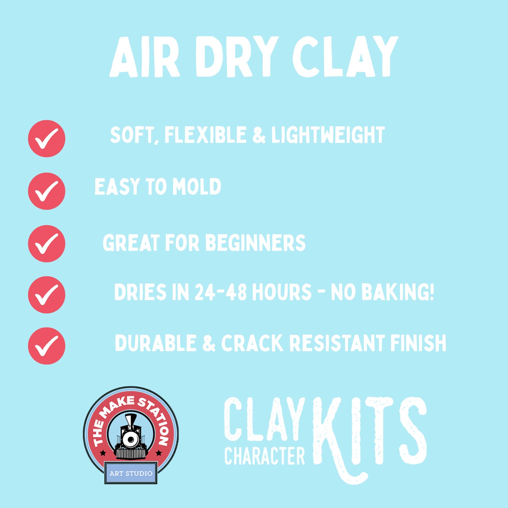 Lottie the Ladybug DIY Air Dry Clay Kit
