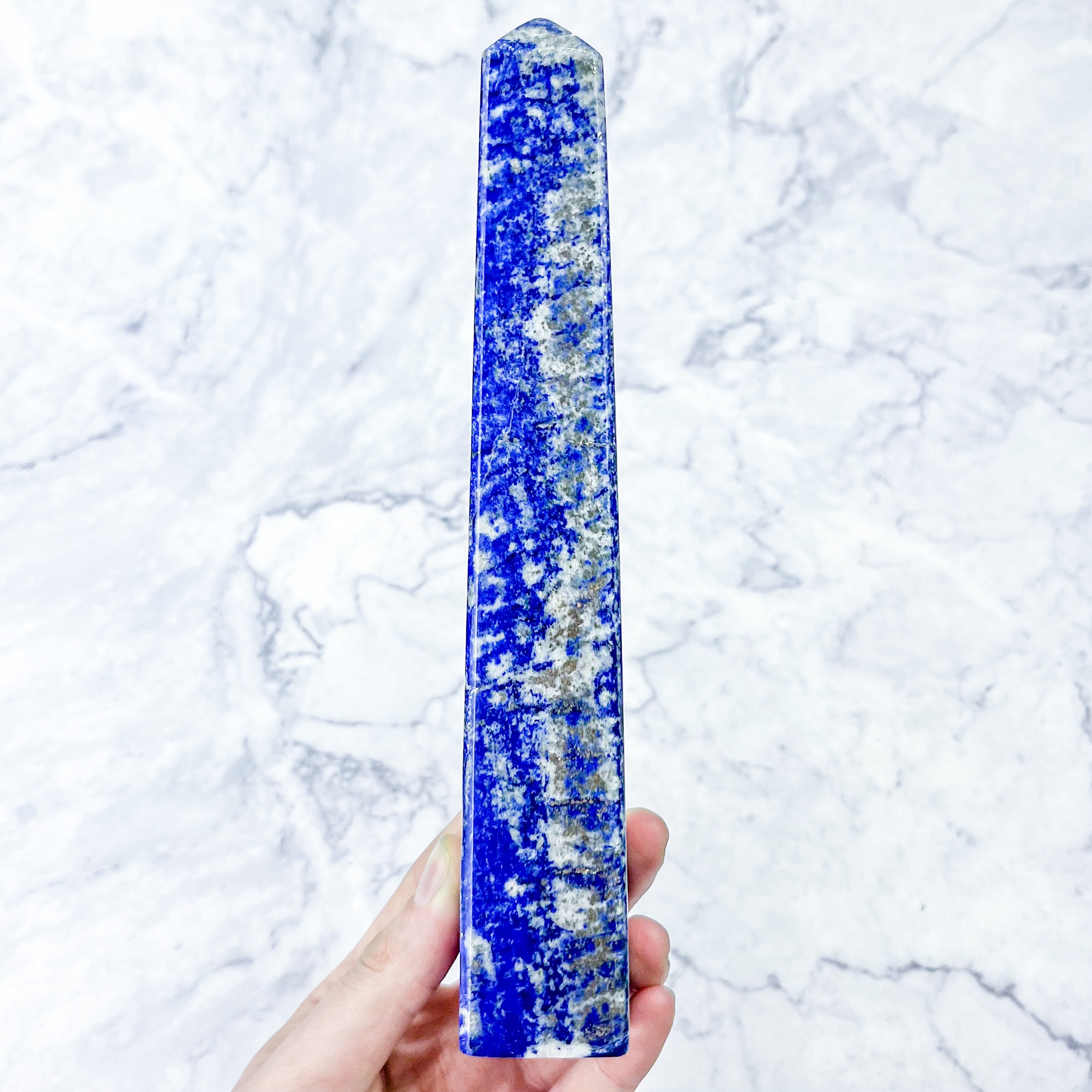 8.25 Inch Lapis Lazuli Tower K96