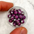 6mm Brushed Violet Dolomite Bead Pack (10 Beads)