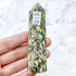 3.25 Inch Russian Flower Jasper Tower Q13