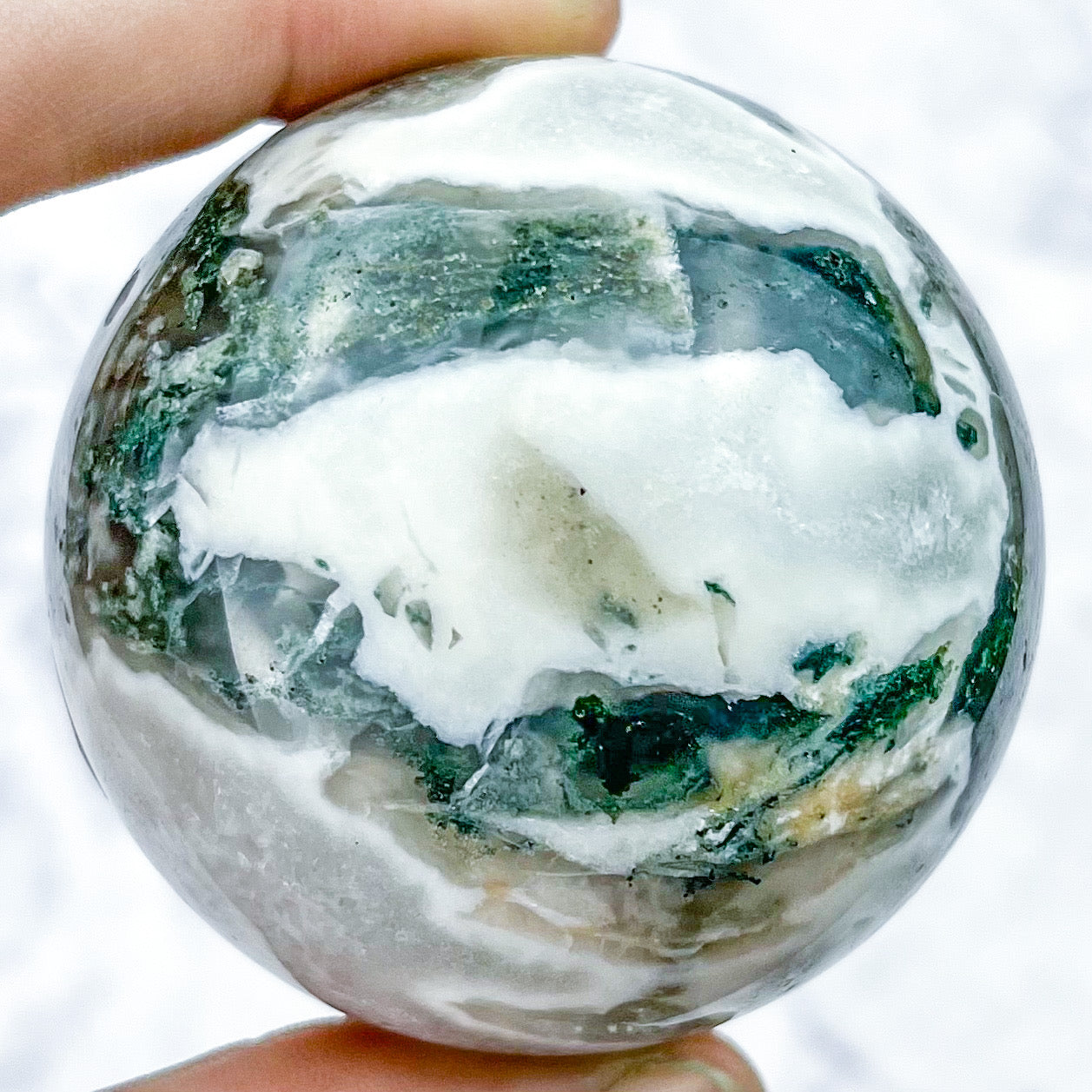 2 Inch Tree Agate Sphere J42