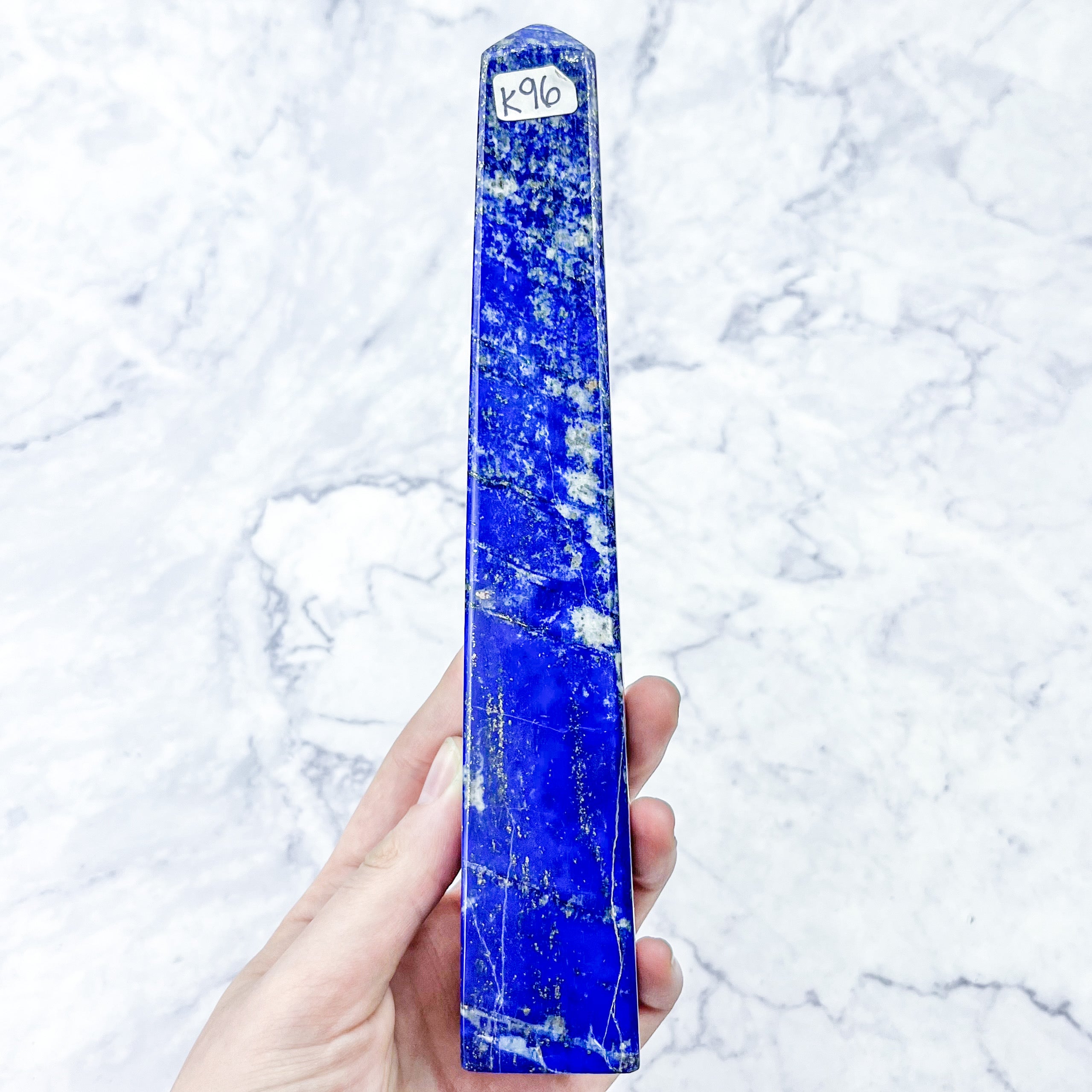 8.25 Inch Lapis Lazuli Tower K96