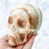 3.5 Inch Dali Jasper Skull Carving F110