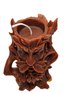 Brown Tree Man Beeswax Candle