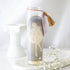 Selene Goddess Tube Candle with Amethyst Crystals