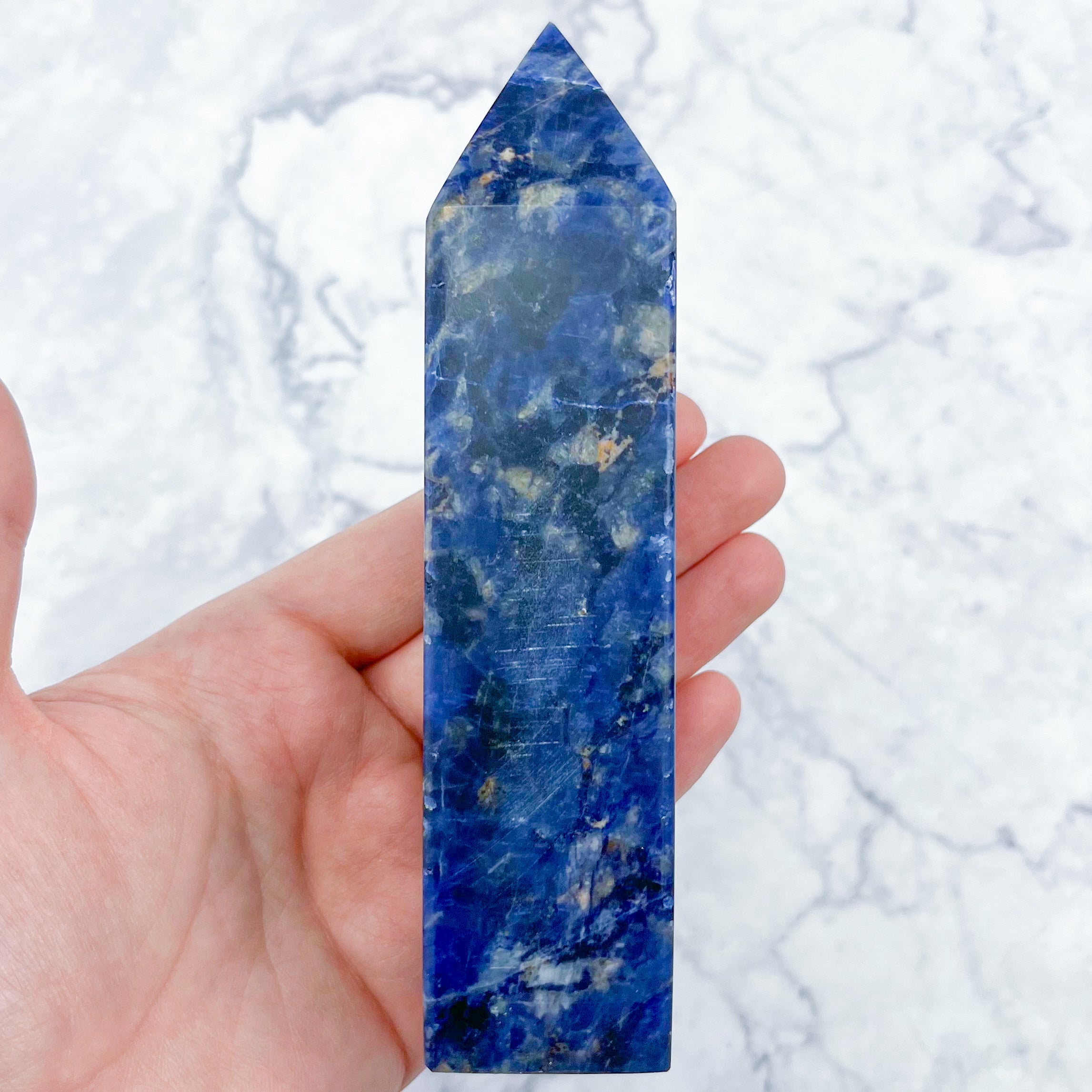5.75 Inch Sodalite Tower B64