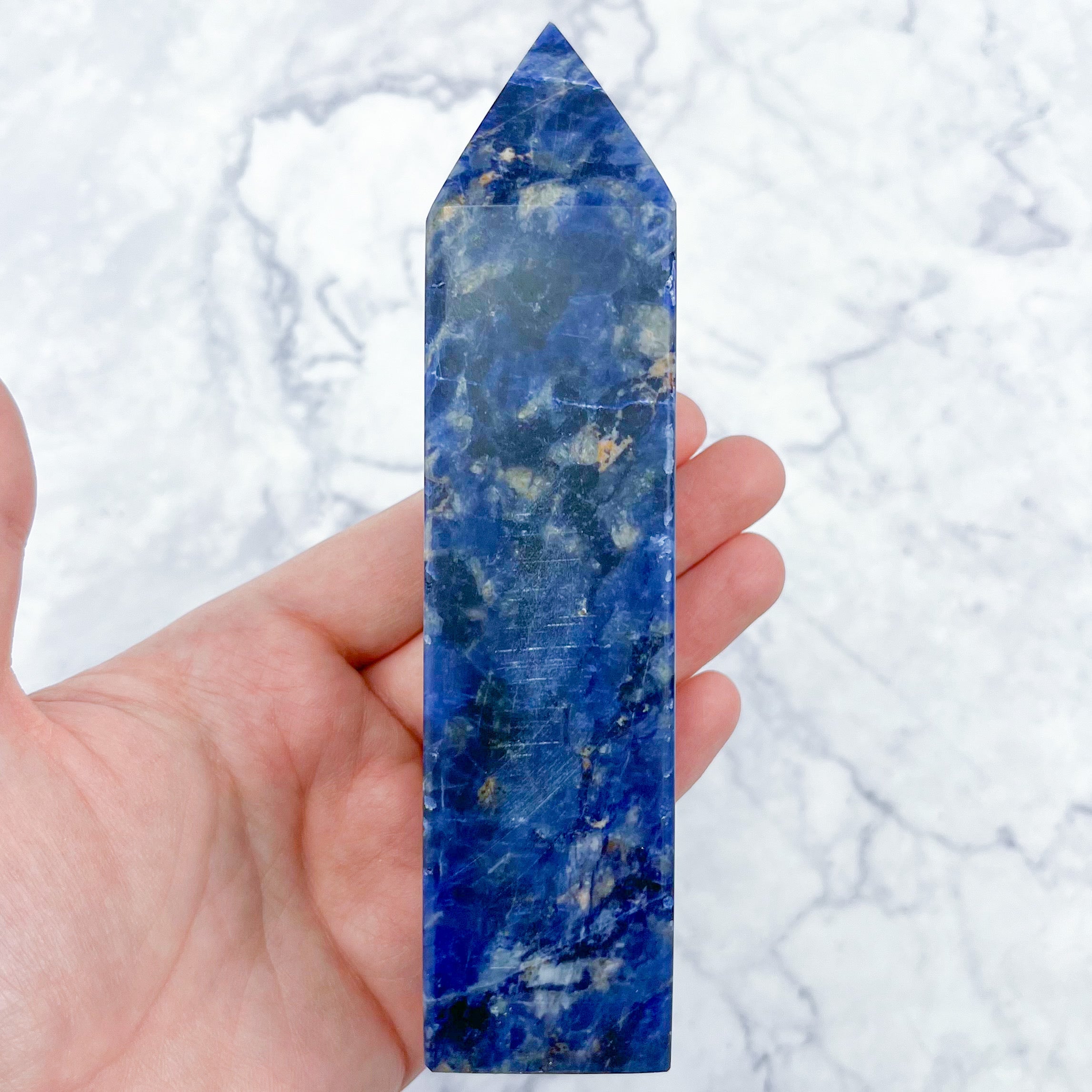 5.75 Inch Sodalite Tower B64