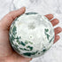 3.5 Inch Moss Agate Sphere X127