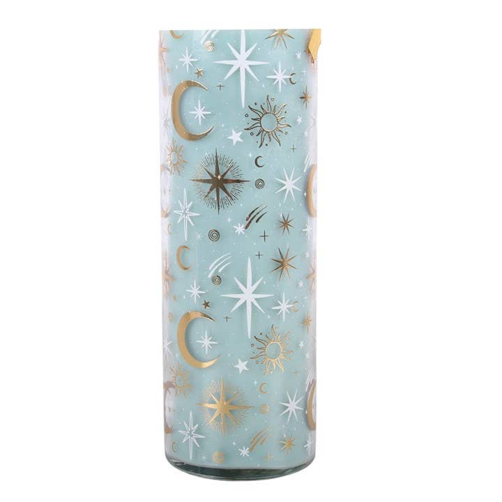 Blue Pastel Skies Tube Candle