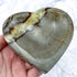 4.25 Inch Septarian Heart Bowl C65
