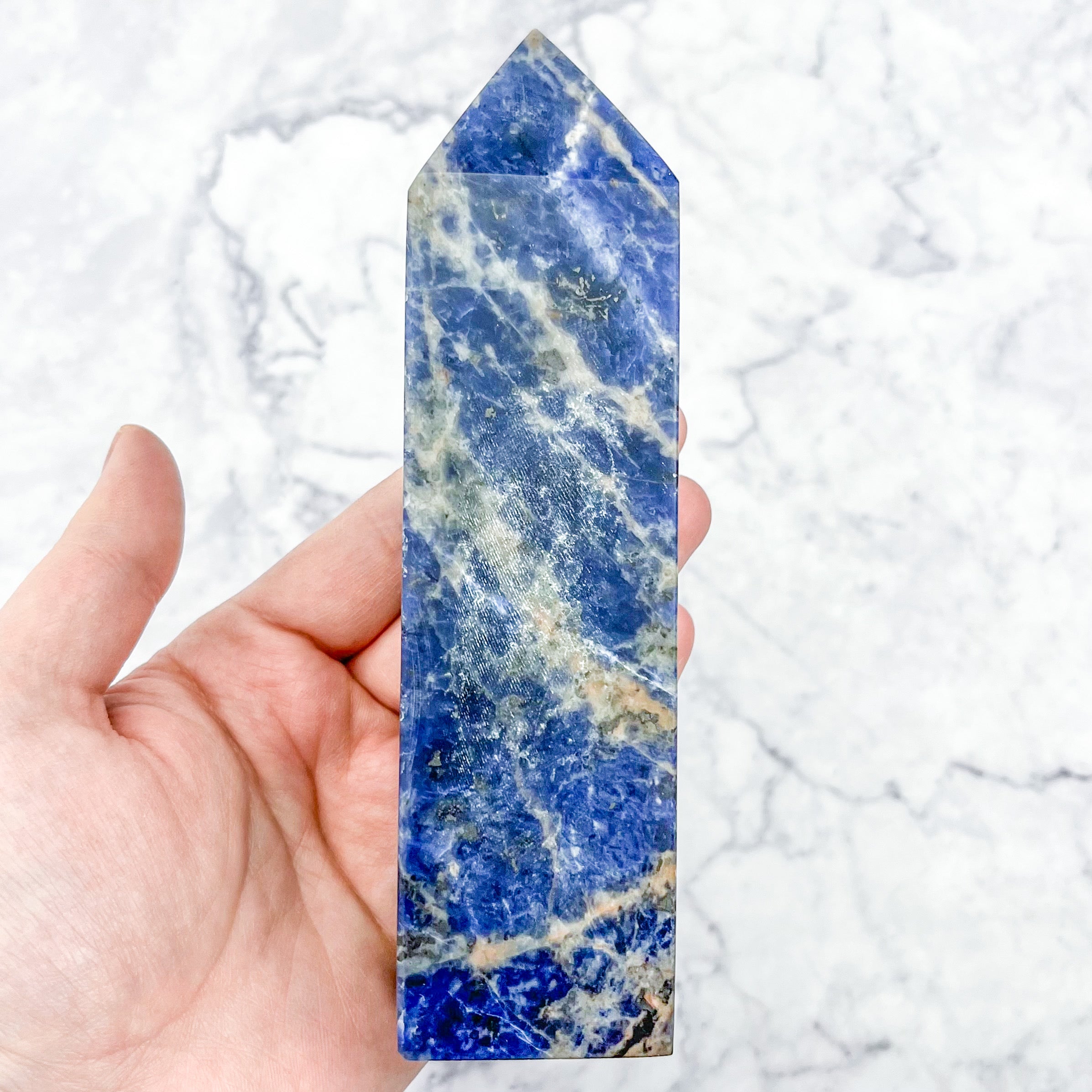 6.25 Inch Sodalite Tower E64