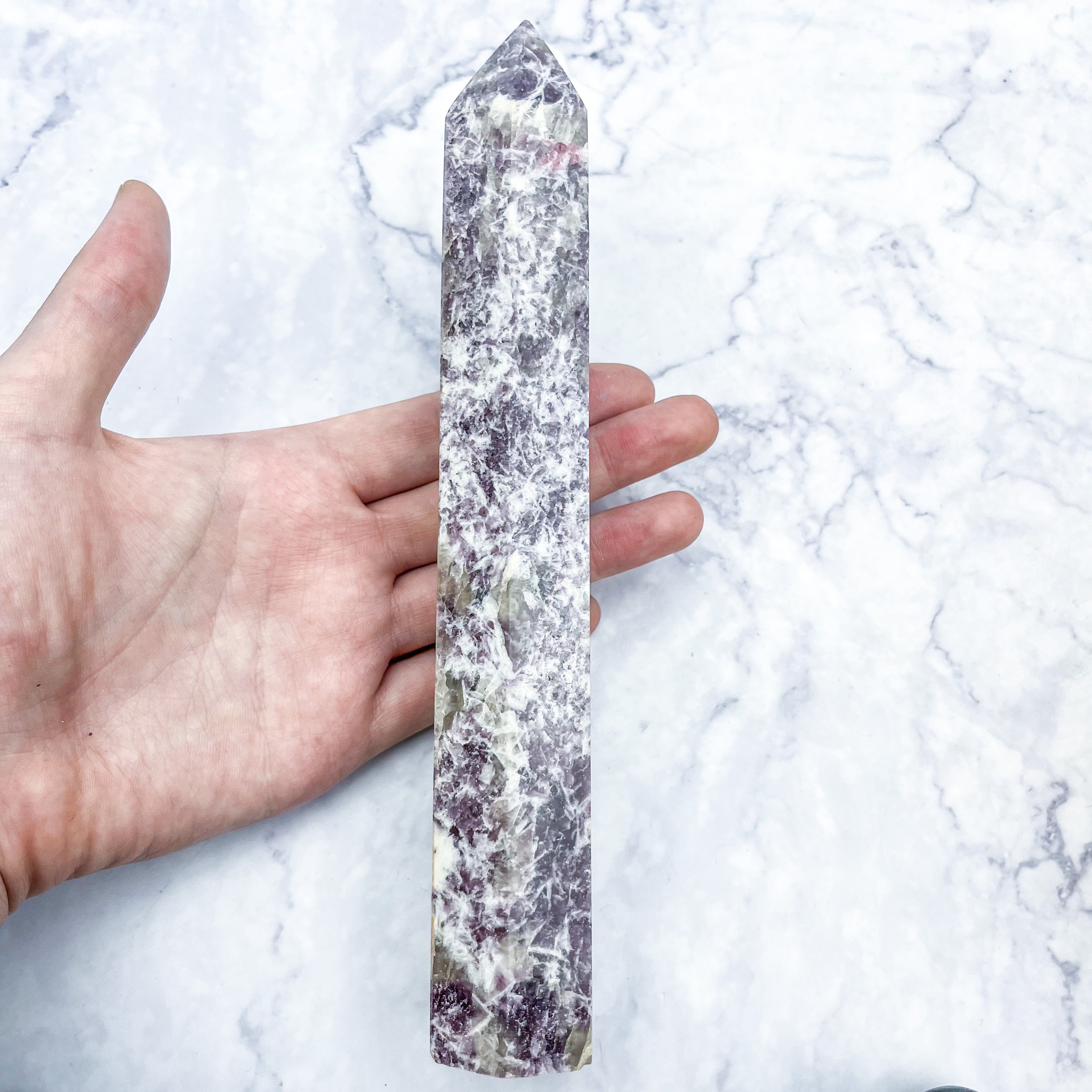 8 Inch Unicorn Stone Tower G126