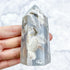 3.25 Inch Flower Agate Tower F40