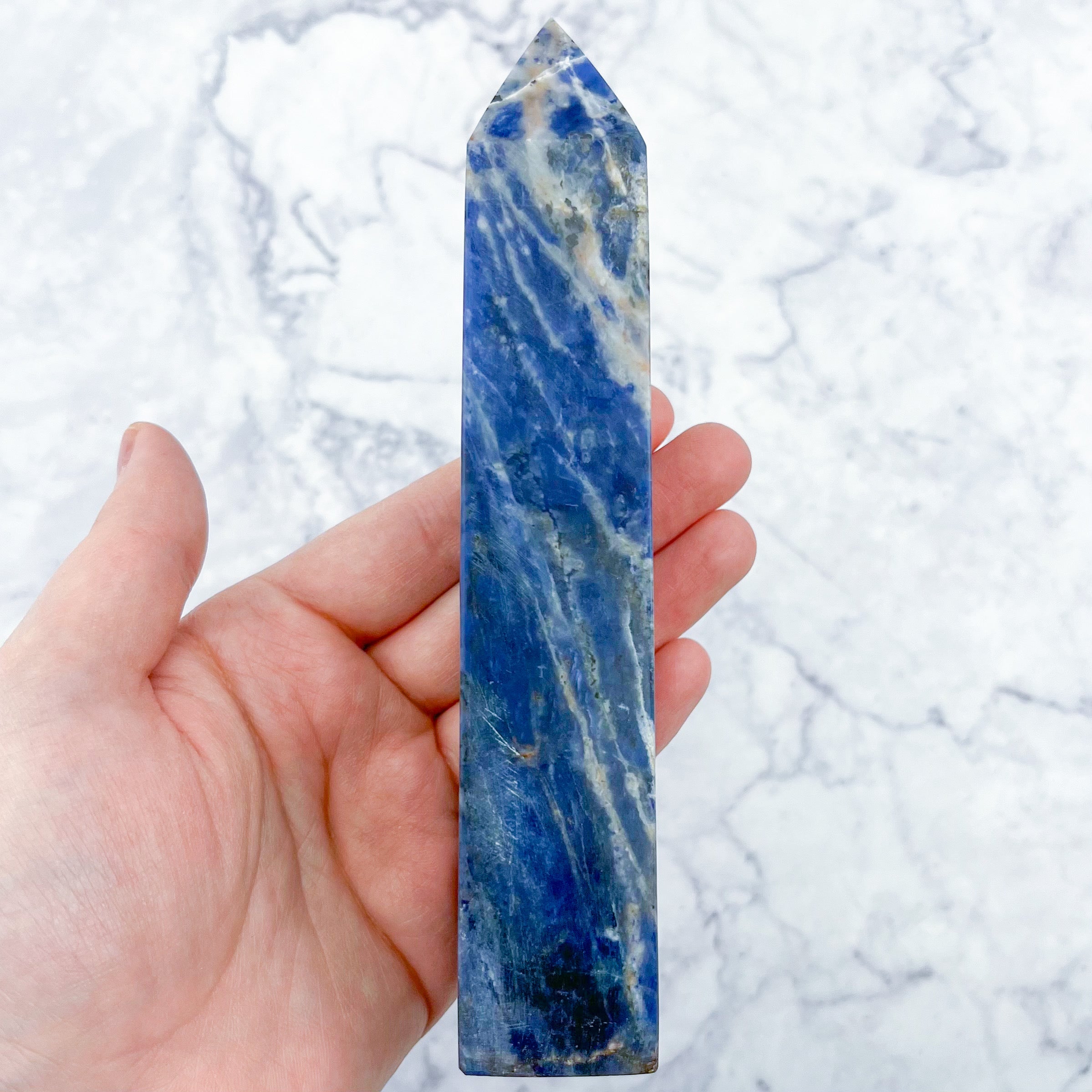 6 Inch Sodalite Tower A64