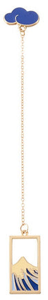 6.75-Inch Gold Mountain Chain Bookmark Q55