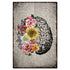 8x12in Iron Poster Flower Brain G12