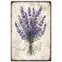 8x12in Iron Poster Lavender Bouquet E12