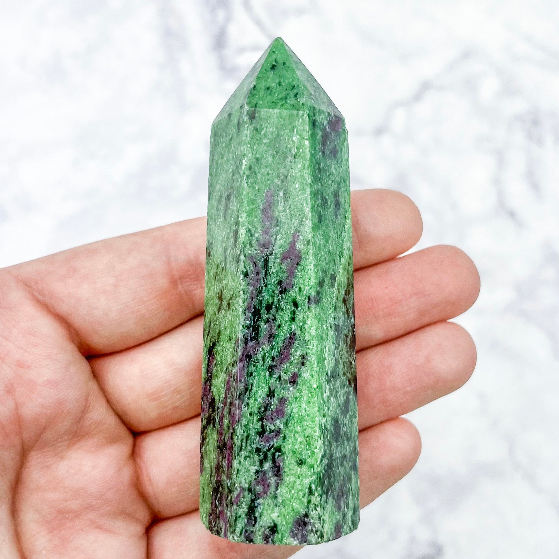 3.25 Inch Ruby in Zoisite Tower Q20