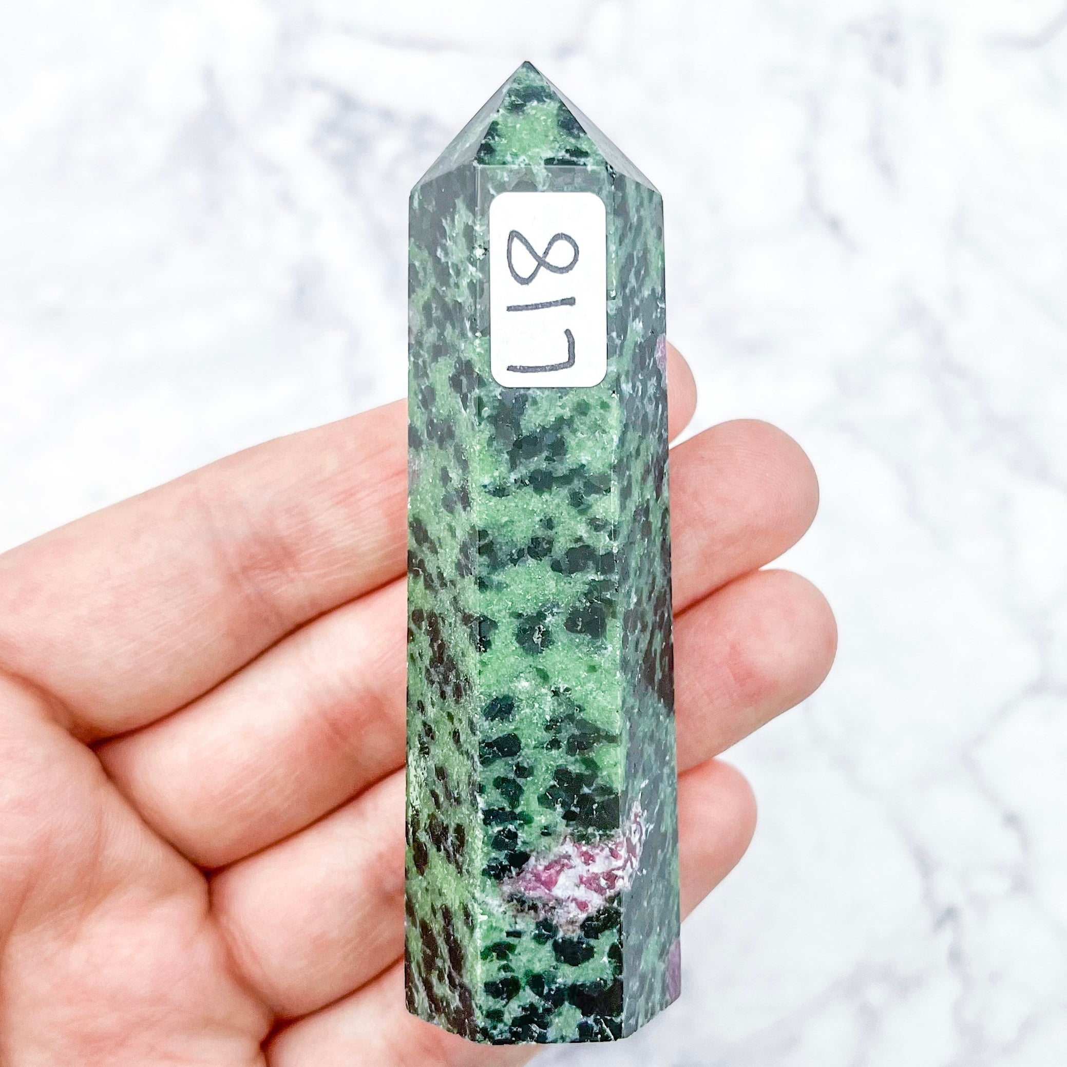 3.25 Inch Ruby in Zoisite Tower L18