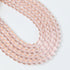 6mm Pink Glass Round Bead Strand $1.75