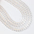 6mm Clear Glass Round Bead Strand $1.75