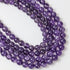 8mm Amethyst Bead Strand $12