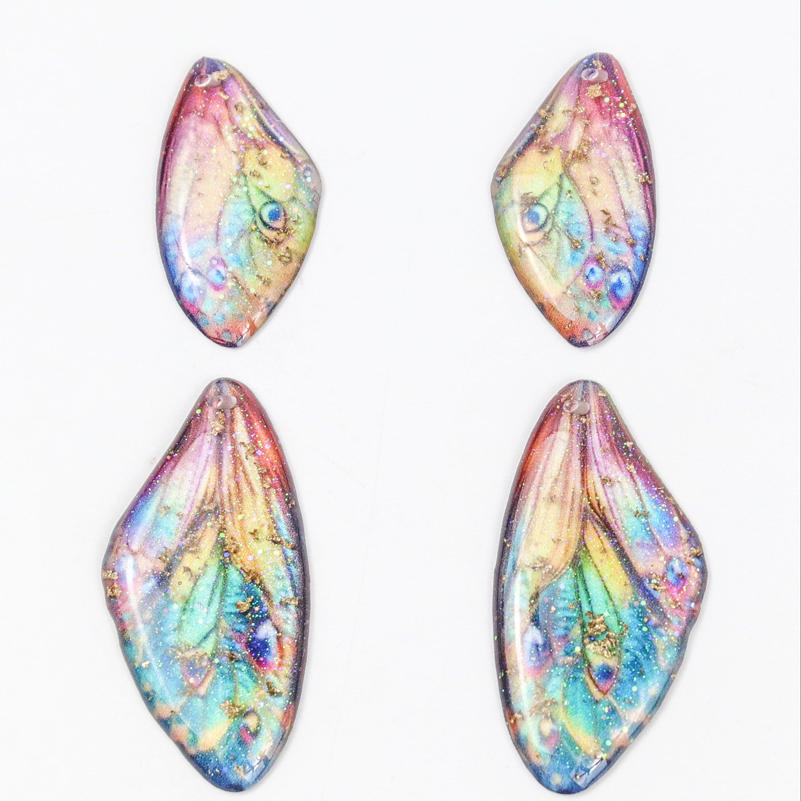 Rainbow Acrylic 4-Piece Wing Set
