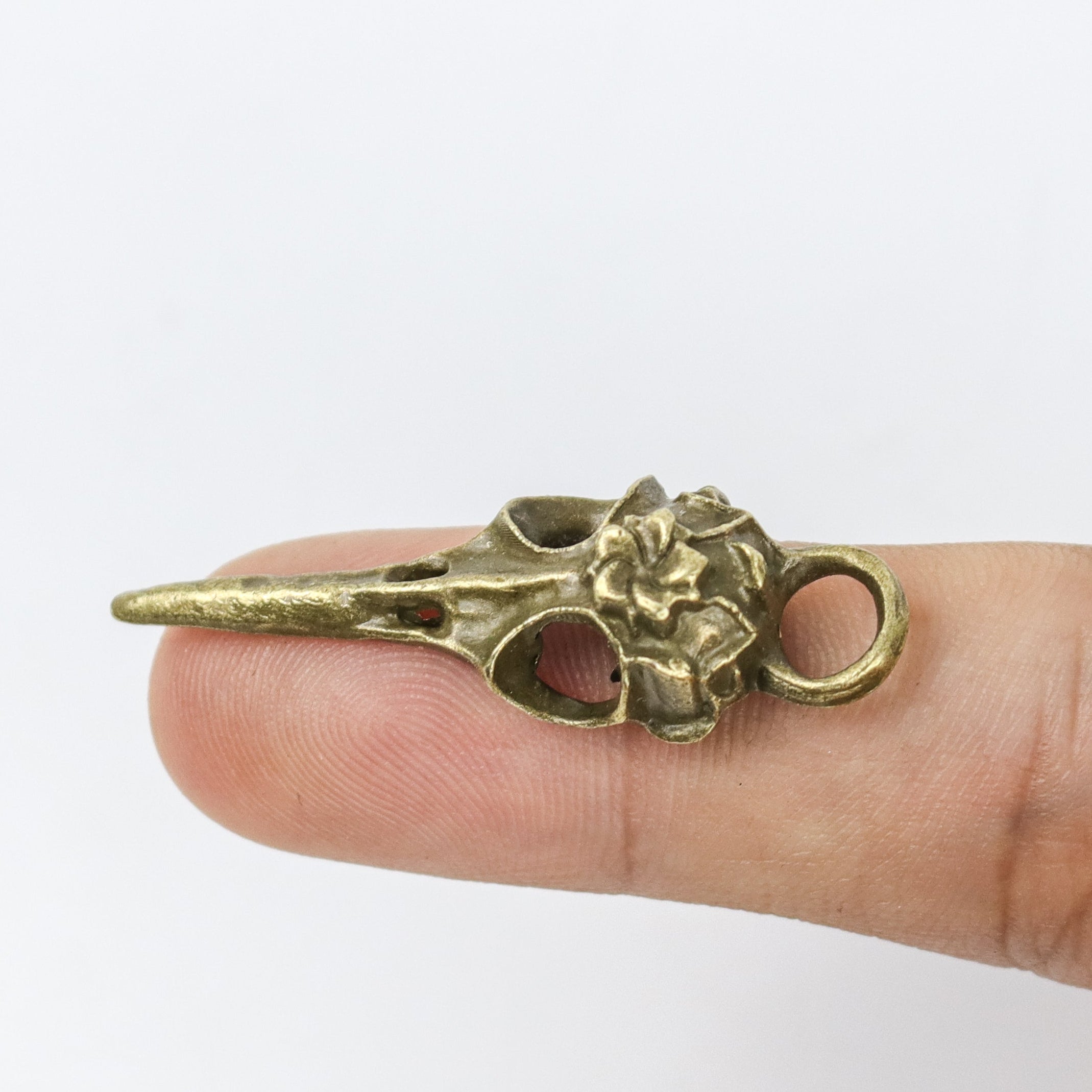 $2.00 Antique Bronze Plague Doctor Alloy Pendant Pack (5 Pendants)