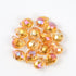 10x8mm Orange Crystal Faceted Teardrop Bead Pack (15 Beads)