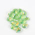 10x8mm Green Crystal Faceted Teardrop Bead Pack (15 Beads)