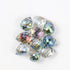 13x10mm Blue/Grey Crystal Faceted Teardrop Bead Pack (10 Beads)
