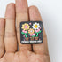 Smiling Sunflower Silicone/Acrylic Focal Bead