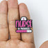 "Nurse In Progress" Silicone/Acrylic Focal Bead