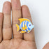 Fish Silicone/Acrylic Focal Bead
