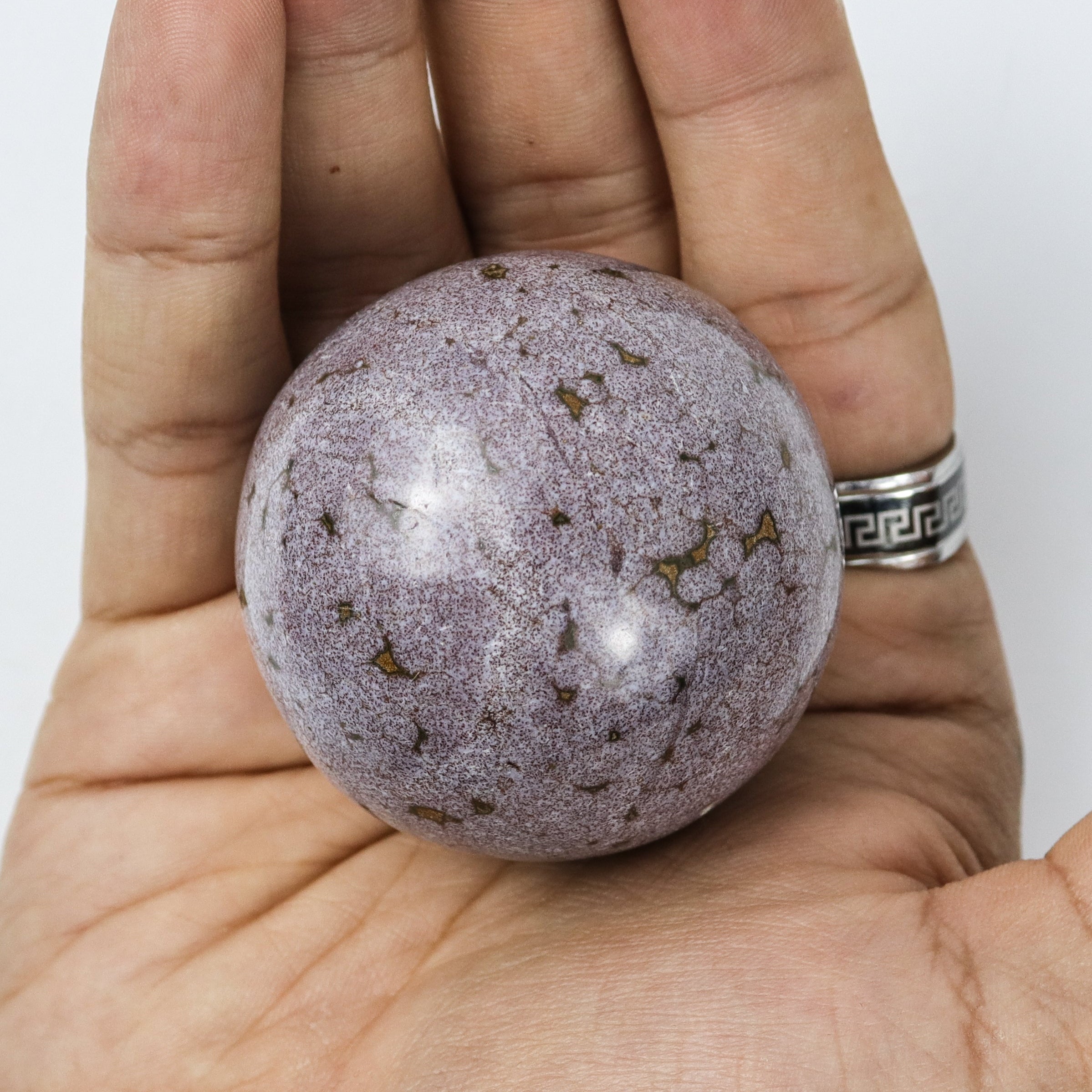 1.5 Inch Jasper Sphere $8